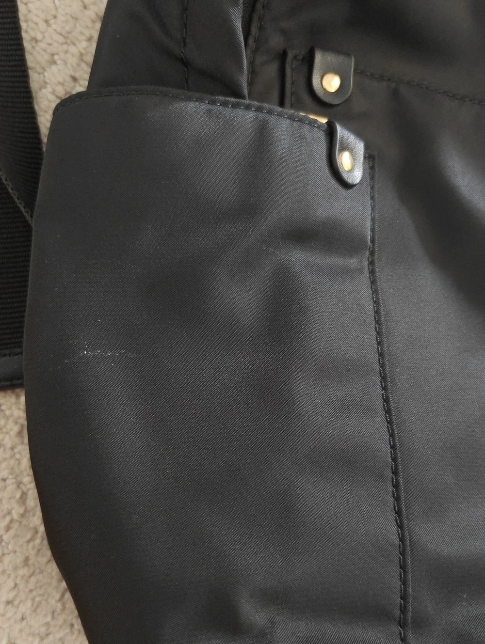 Marc Jacobs Black Nylon Backpack